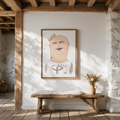 "Marino de zanjón" Framed Canvas