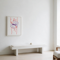 "Infinito" Framed Canvas