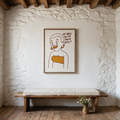 "No hace falta tanto rollo"  Framed Canvas