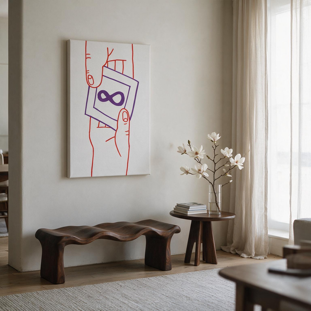 "Infinito" Canvas