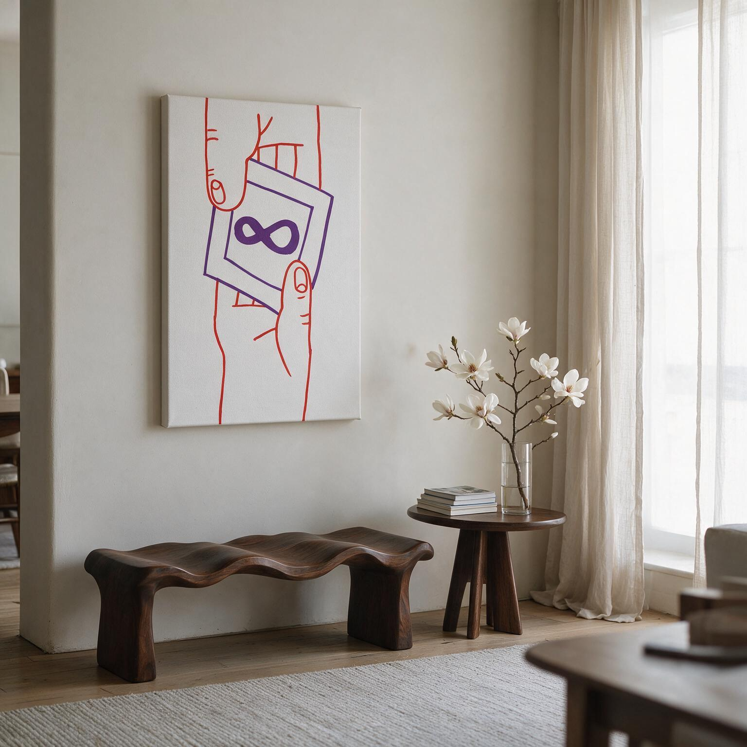 "Infinito" Canvas