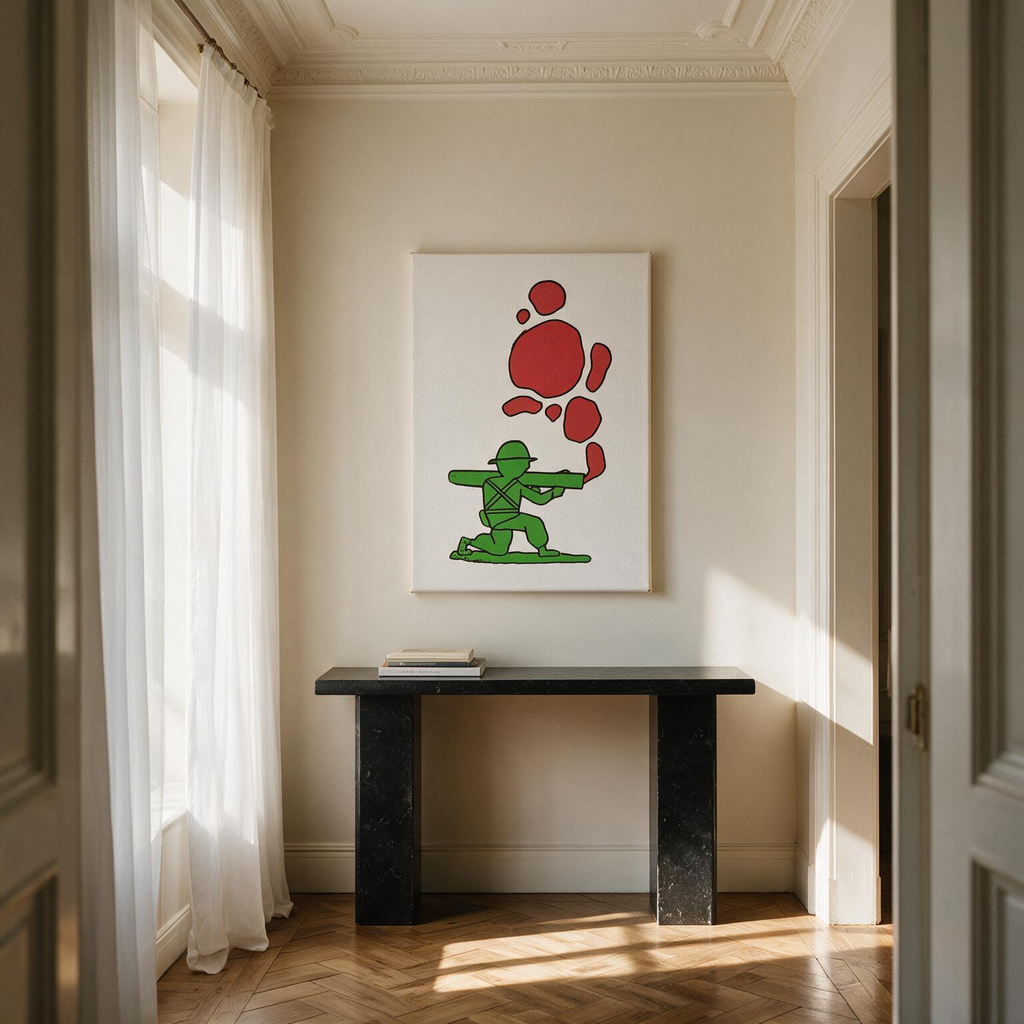 "El soldadito" Canvas