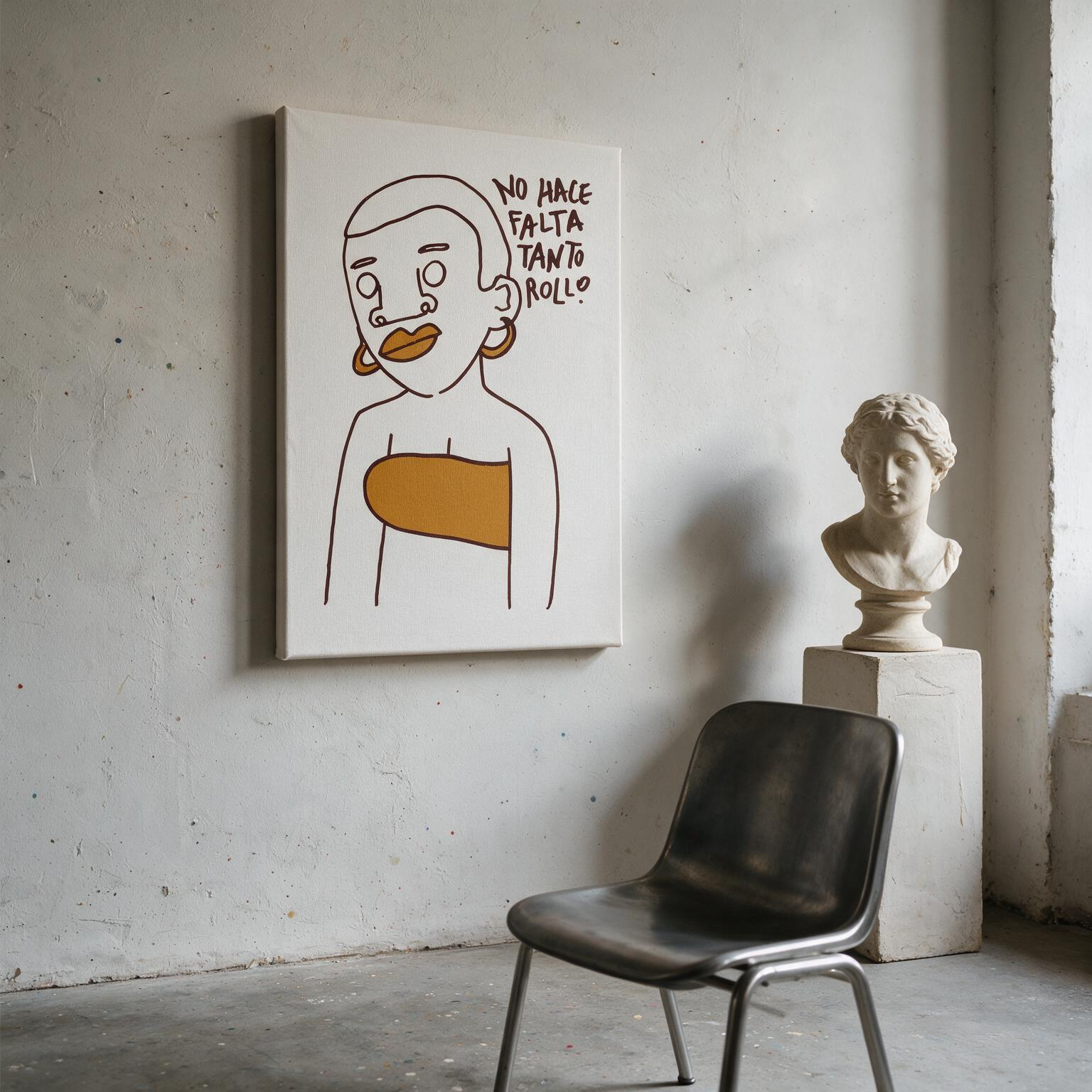 "No hace falta tanto rollo"  Canvas