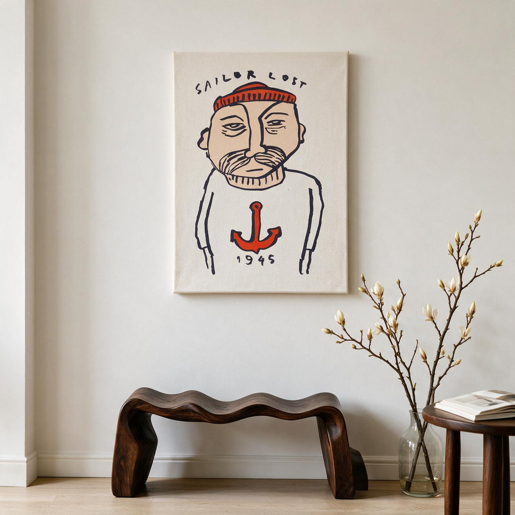 "Sailor lost 1945" Canvas