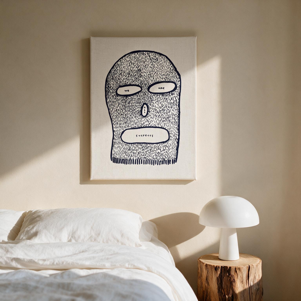 "We are all suspects" Canvas