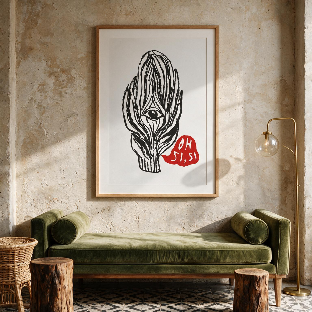 "Oh sí, si" Classic Semi-Glossy Paper Poster