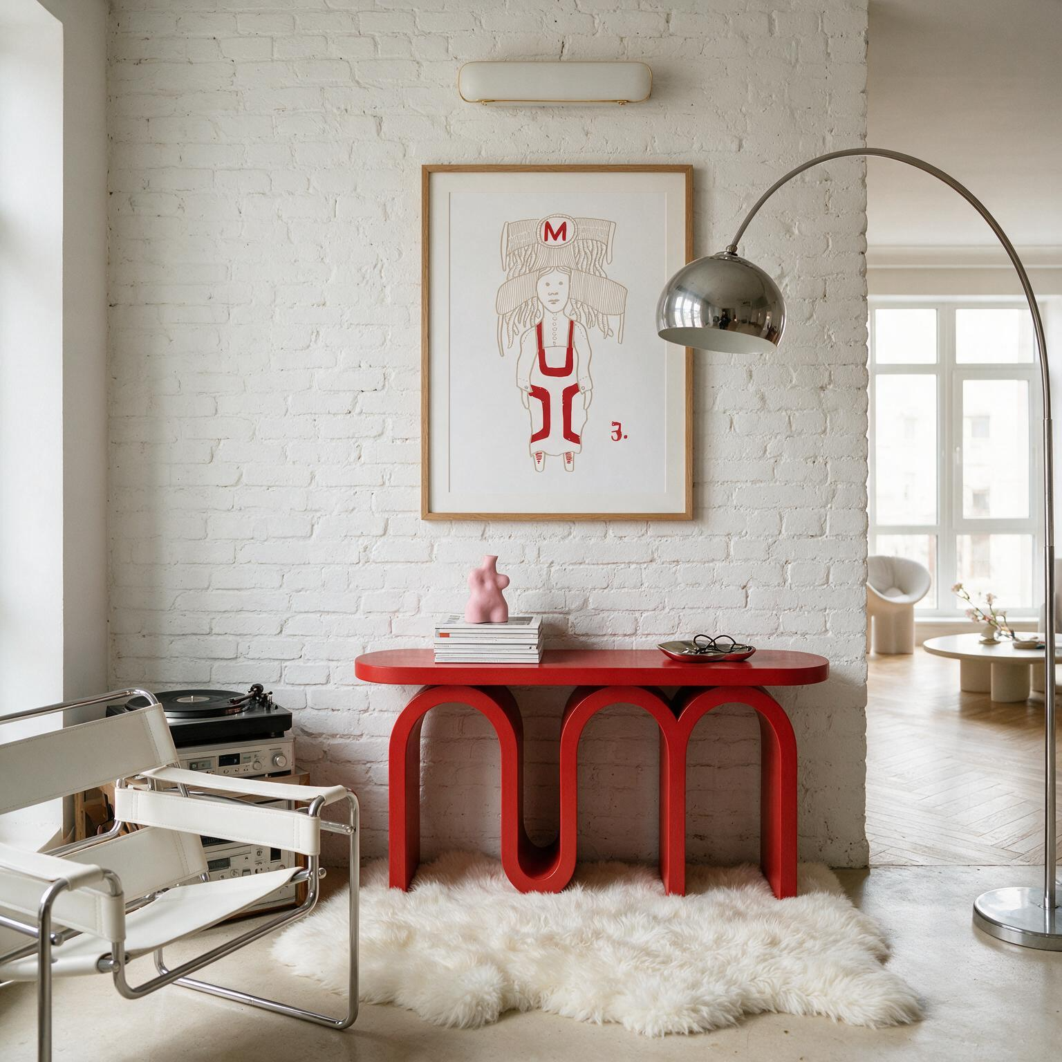 "M" Classic Semi-Glossy Paper Poster