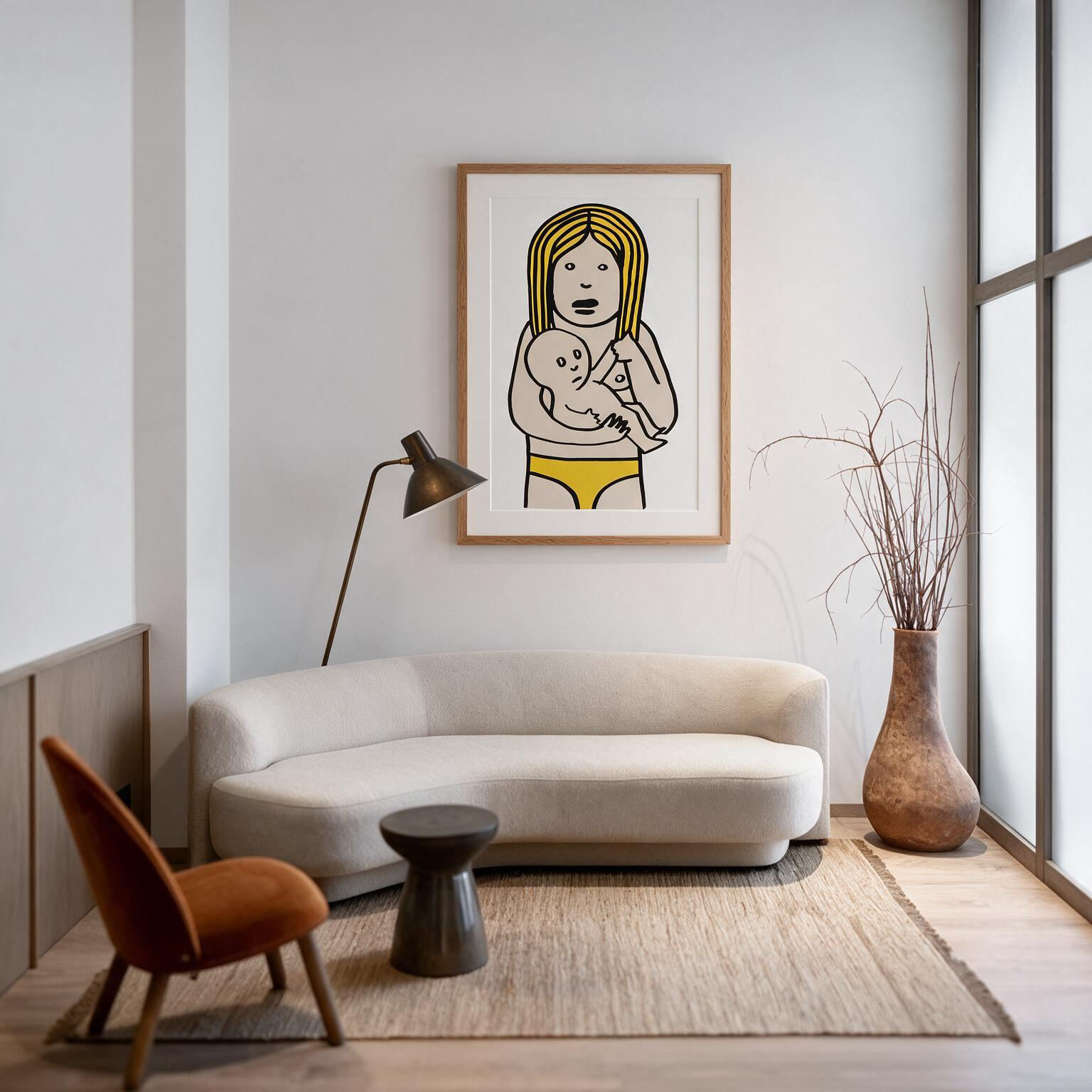 "Madre" Classic Semi-Glossy Paper Poster