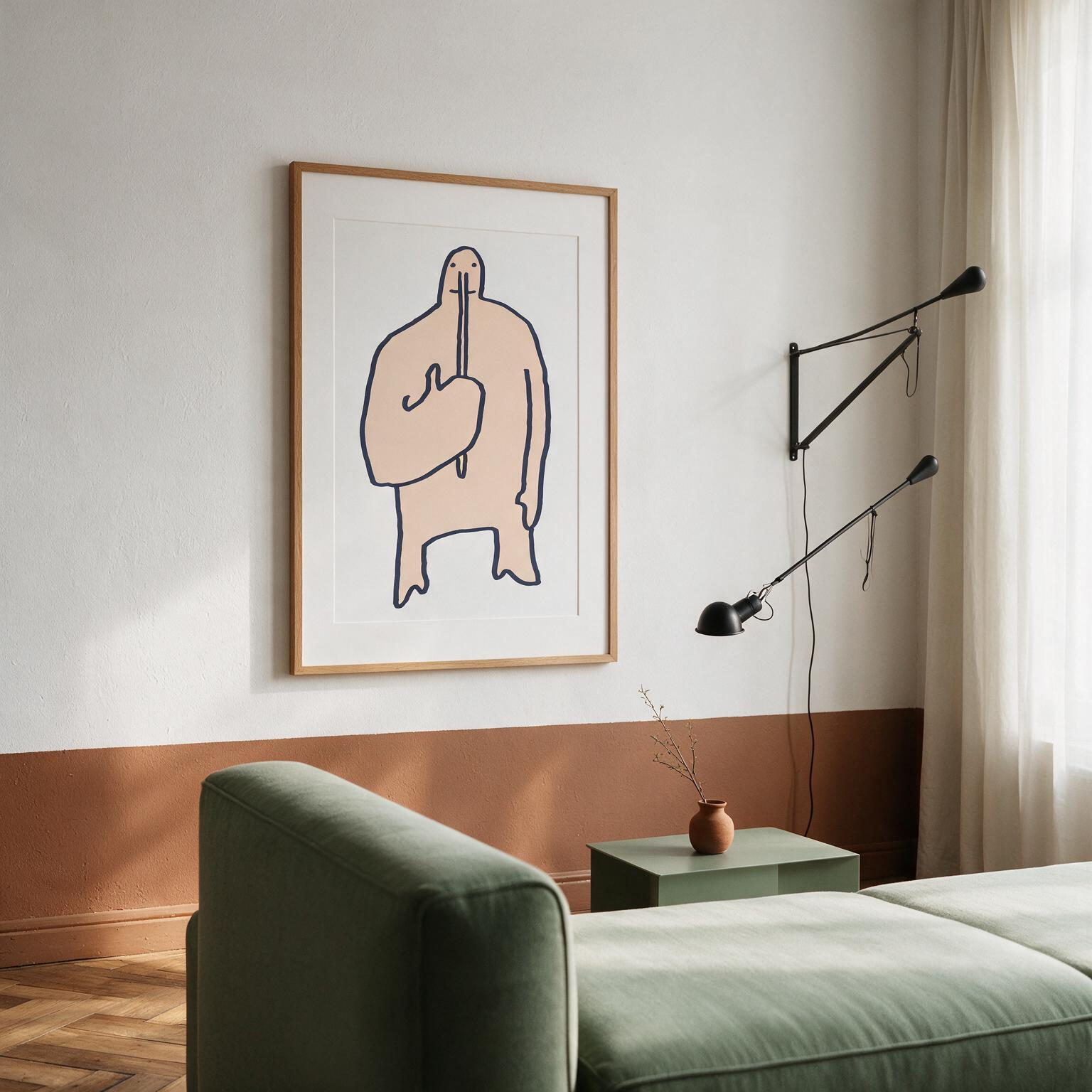"El mocoso" Classic Semi-Glossy Paper Poster