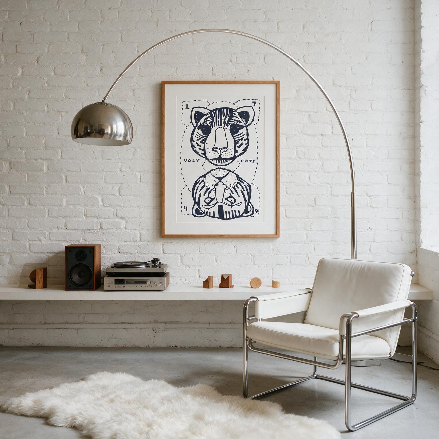 "Ugly cats" Classic Semi-Glossy Paper Poster