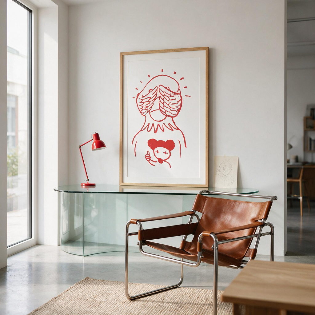 "No veo nada" Classic Semi-Glossy Paper Poster