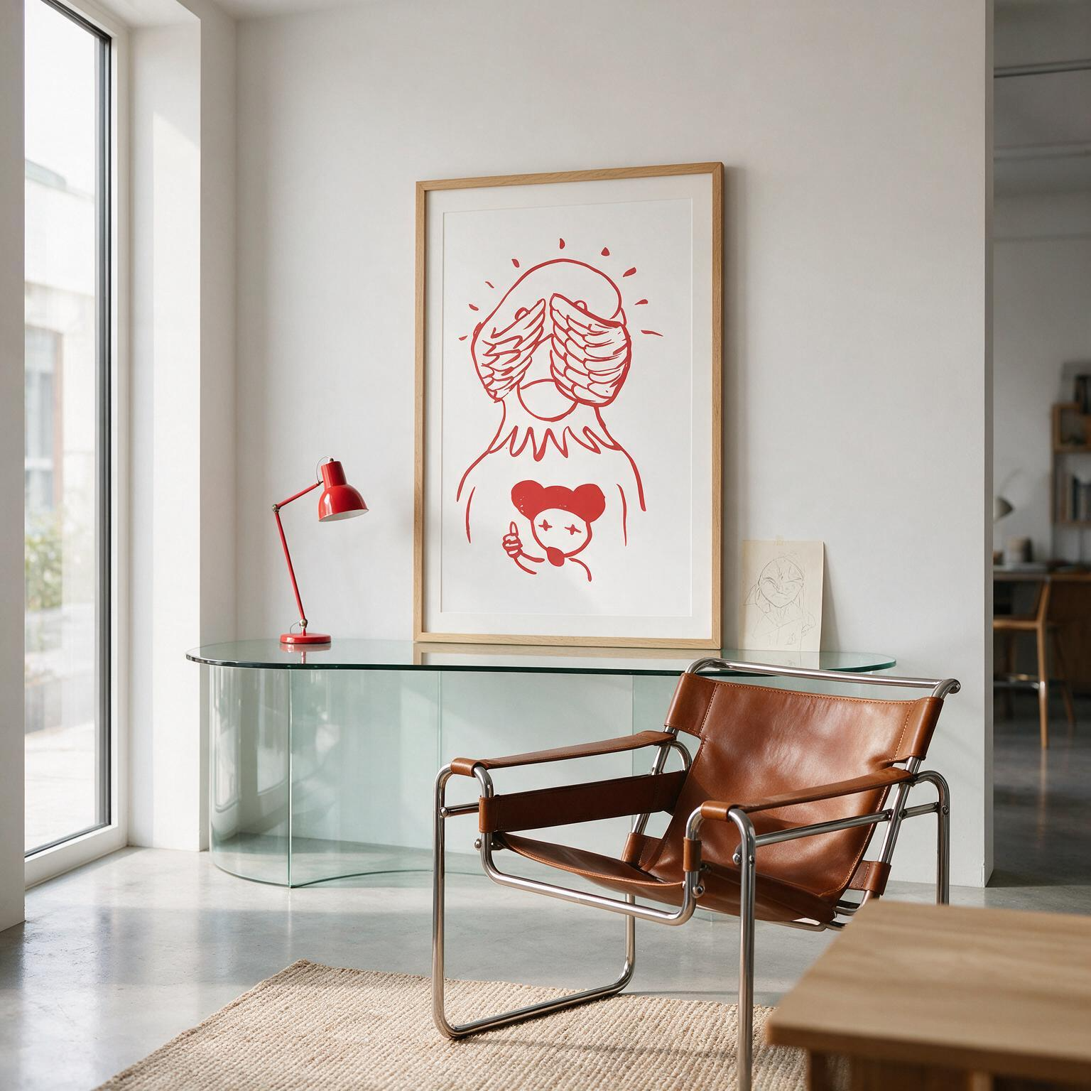 "No veo nada" Classic Semi-Glossy Paper Poster