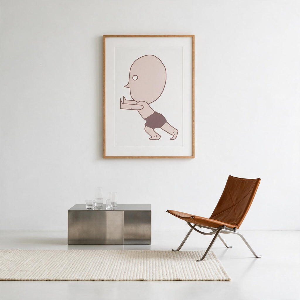 "Keep pushing" Classic Semi-Glossy Paper Poster