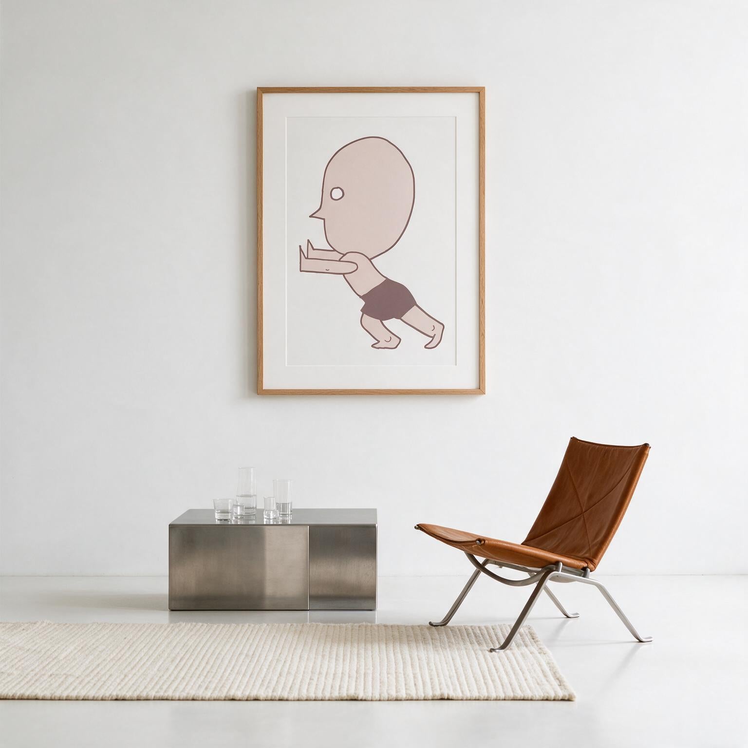 "Keep pushing" Classic Semi-Glossy Paper Poster
