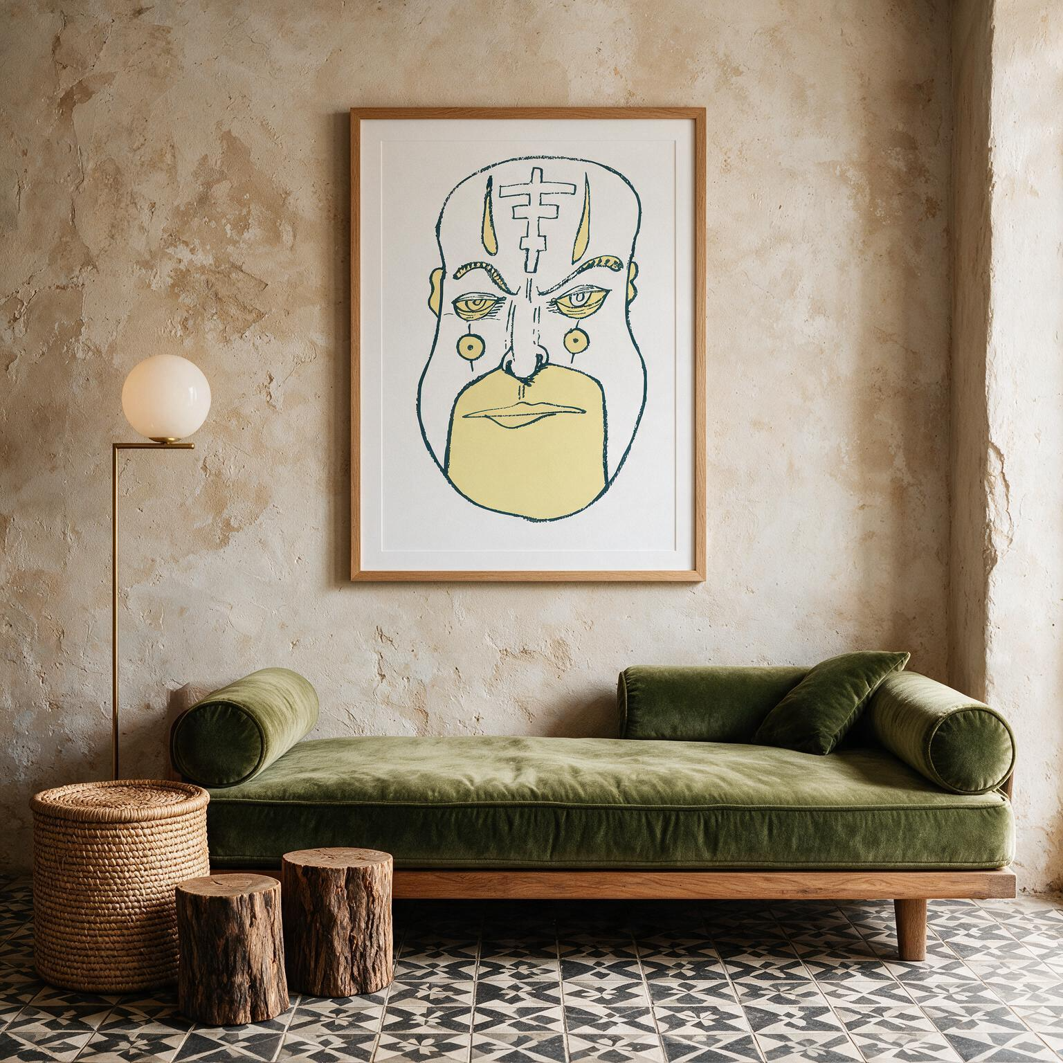 " El ícono" Classic Semi-Glossy Paper Poster