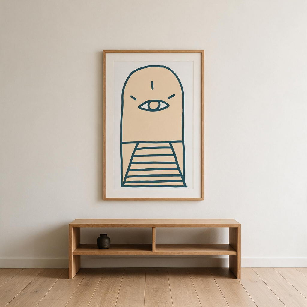 "El umbral" Classic Semi-Glossy Paper Poster